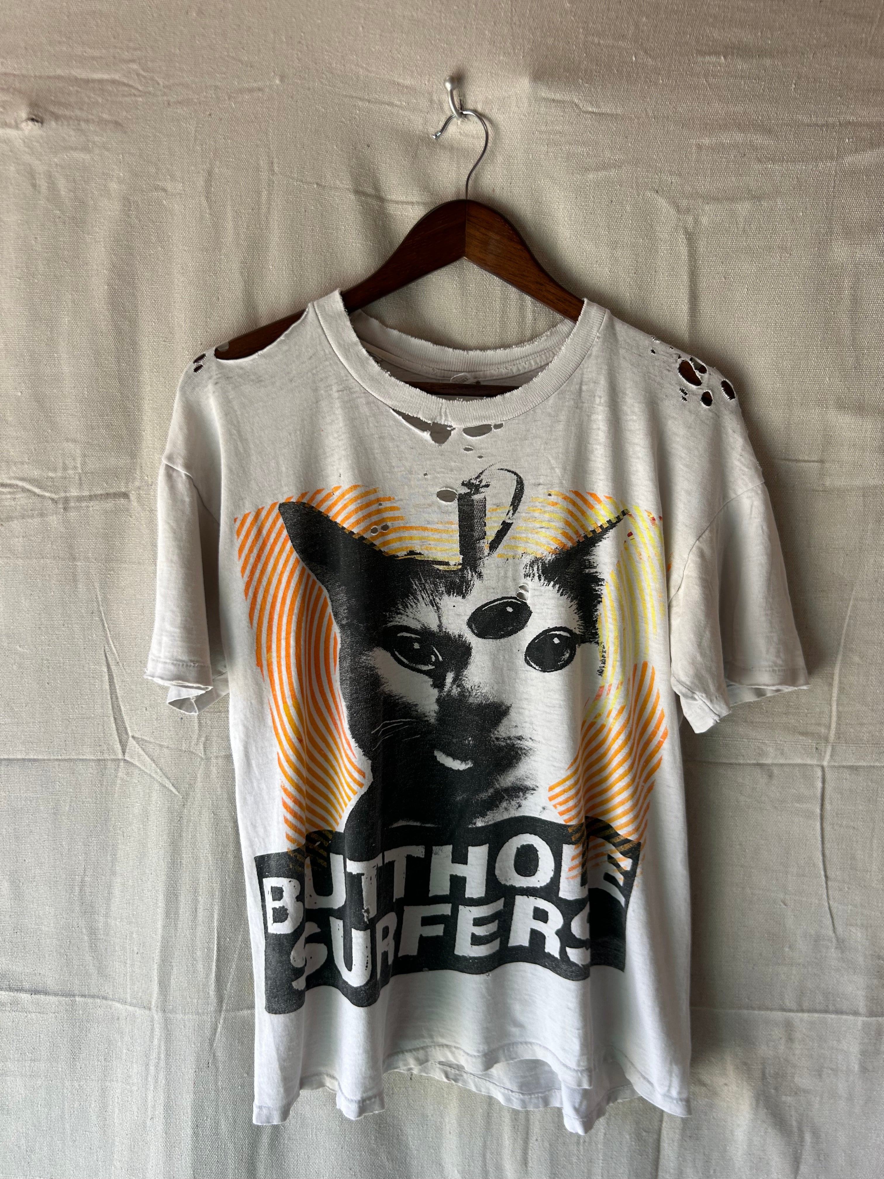 1980s Butthole Surfers 3rd Eye Cat Don Rock